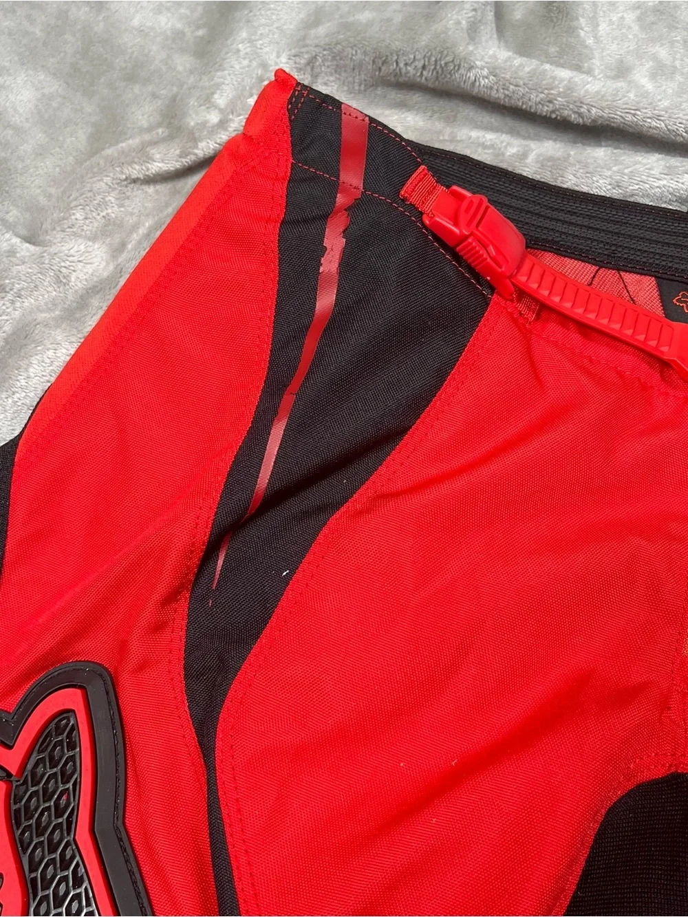 Fox Racing 180 Bike Pants Mens 32x32 Red/Black Motorcross Padded Dirt Bike
